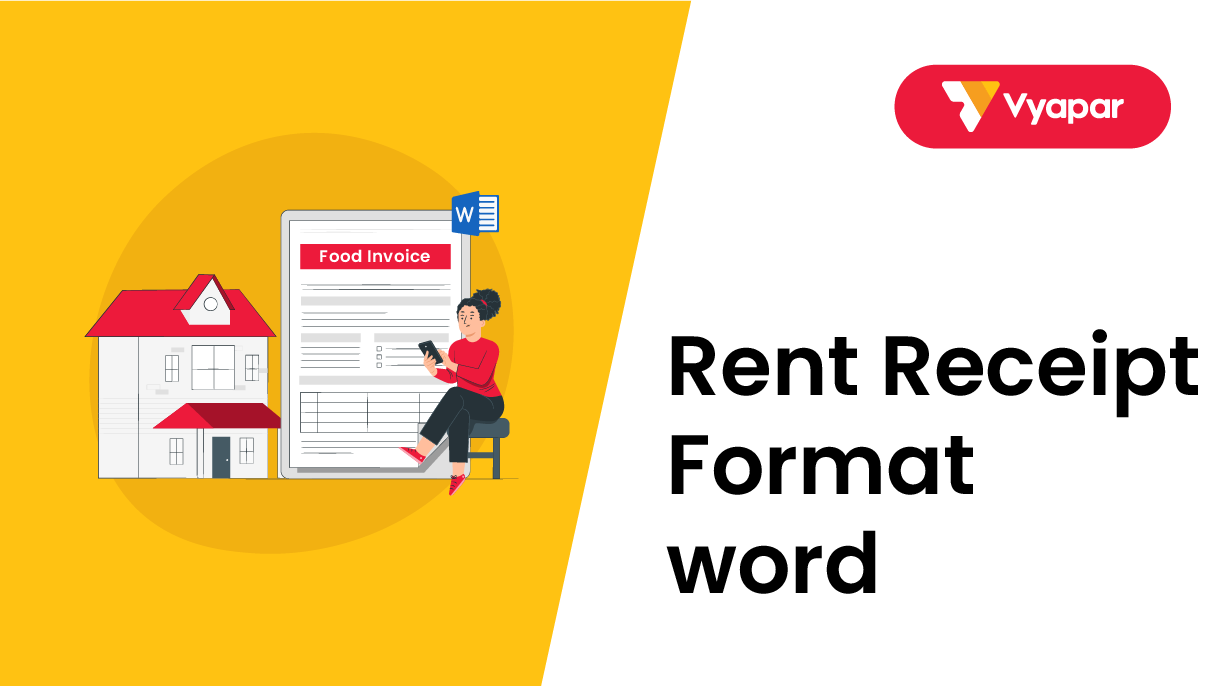 Rent Receipt Format Word Free Download