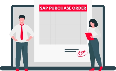 SAP purchase order format