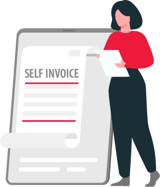 Self Invoice Format