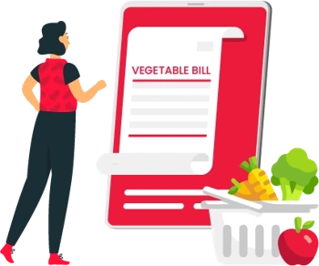 Vegetable Bill Format