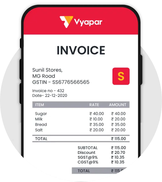 Free Vyapar Billing Software in Bhopal