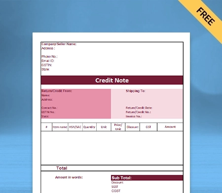 GST Credit Note Format in Google Docs_04