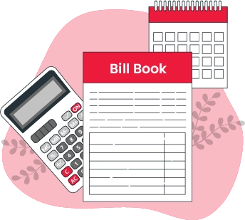 How to create a Mobile shop Bill Book Format?