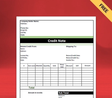 GST Credit Note Format in PDF_02