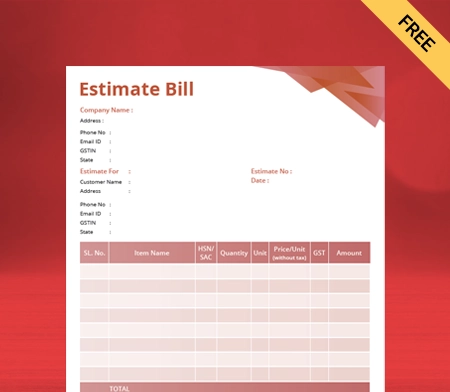 Estimate Bill Format in PDF_03
