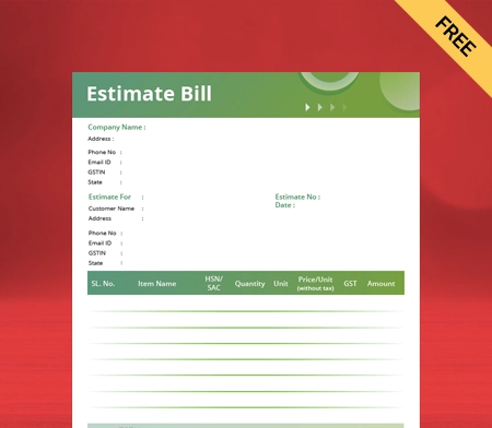 Estimate Bill Format in PDF_04