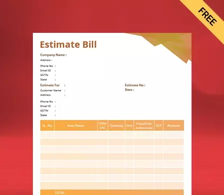 Estimate Bill Format in PDF_05