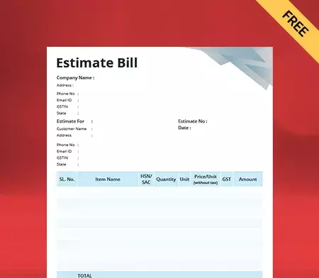 Estimate Bill Format in PDF_07