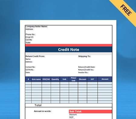 GST Credit Note Format in Word_03
