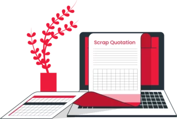 Meaning of scrap quotation format