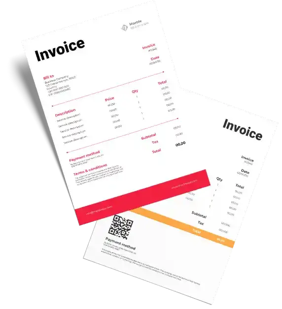 Maid Service Invoice Template