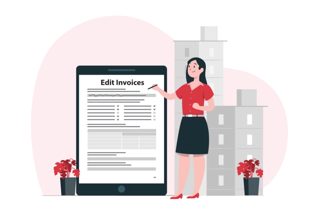 1. View And Edit Your Invoices: