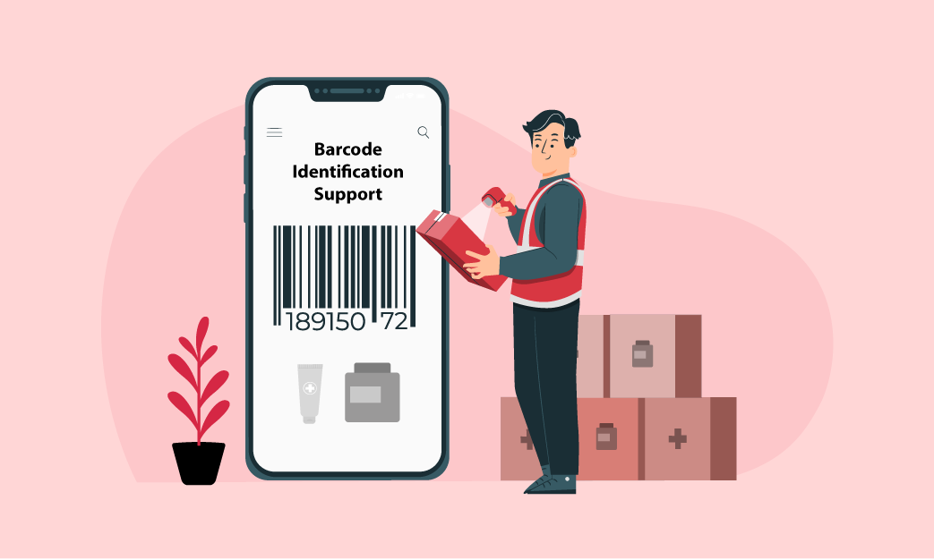 Barcode Identification Support - Medical Shop Billing Software