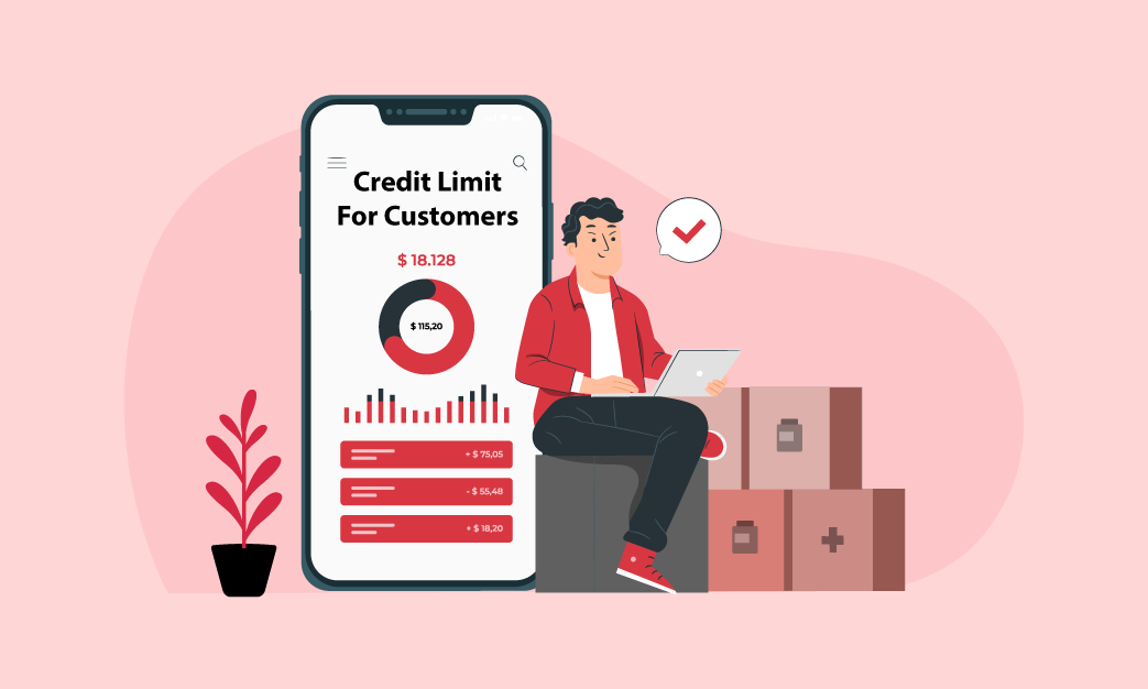 Credit Limit For Customers - Medical Shop Billing Software