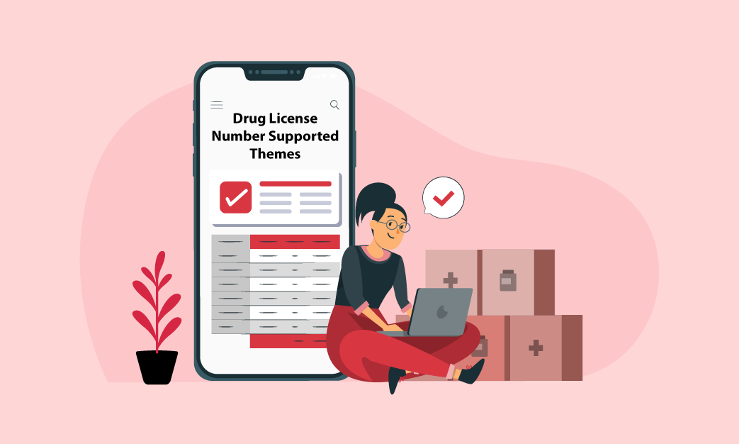 Drug License Number Supported Themes - Medical Shop Billing Software
