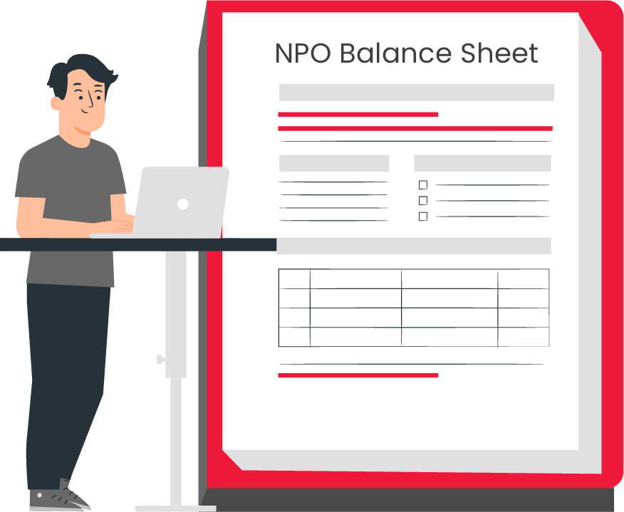 Components Of NPO Balance Sheet Format
