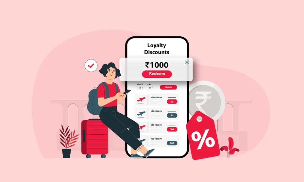Set discounts through vyapar travel accounting app