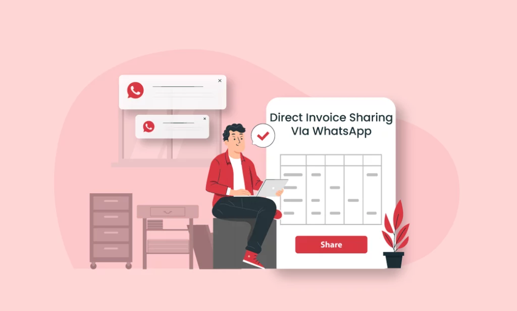 Direct Invoice Sharing Via WhatsApp - Billing Software for Timber Business