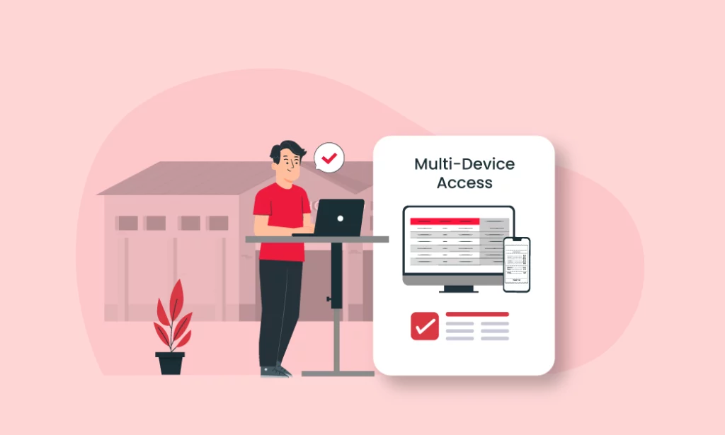 Multi-Device Access - Billing Software for Logistic Company