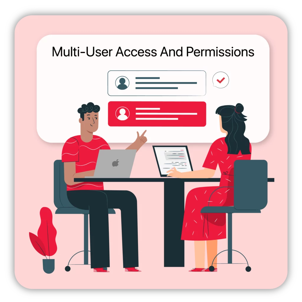 Multi User Access & Permissions on Vyapar Partnership Accounting App