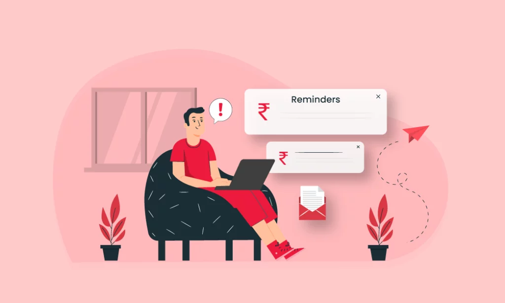 Send Bills & Reminders to Customers via SMS, Email, Whatsapp