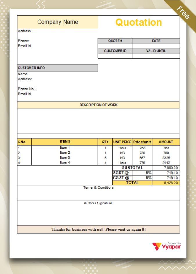 computer quotation format in Word