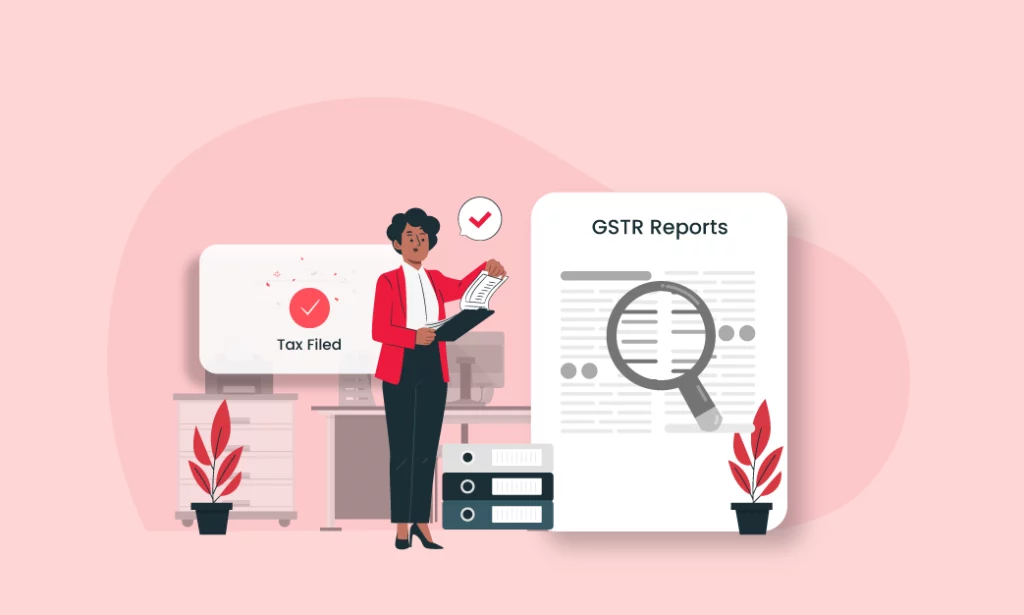 GSTR Reports - Service Industry Accounting Software