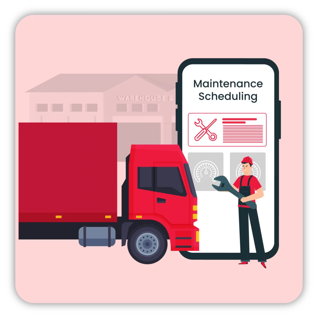 Vyapar trucking accounting software comes with schedule maintaining feature