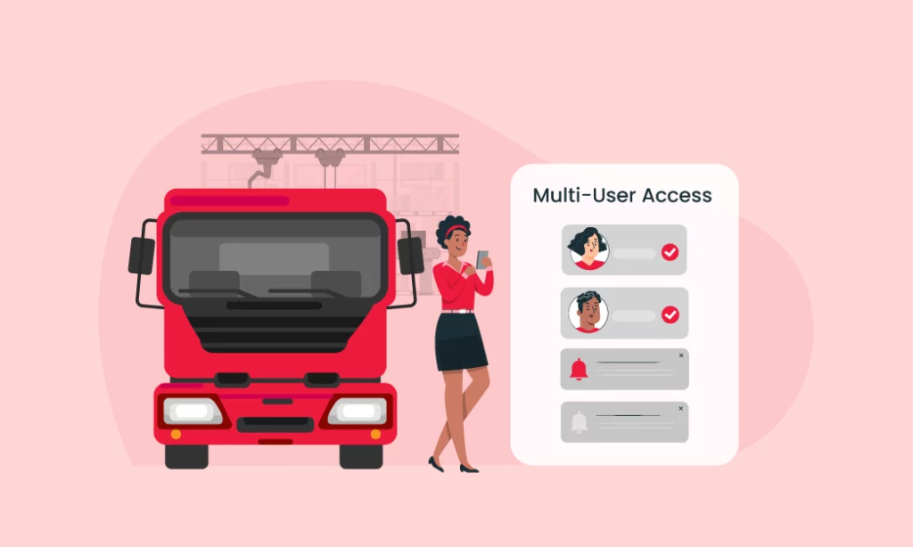 Multi user access support with Vyapar trucking accounting app