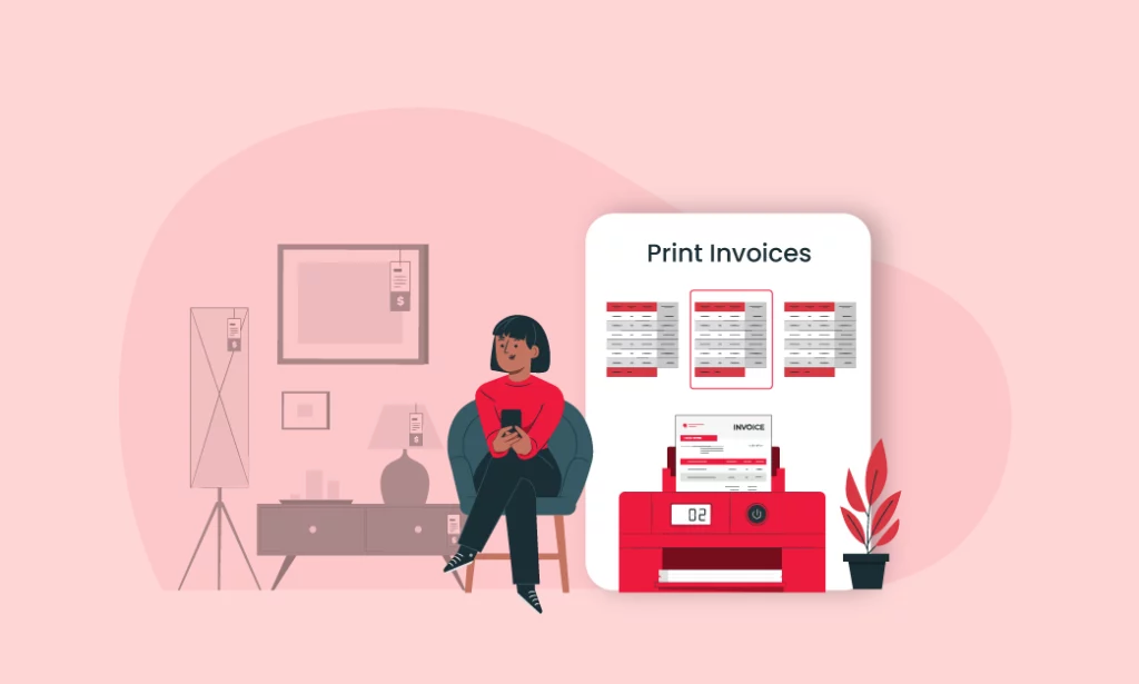 Print Invoices - Sale Purchase Software