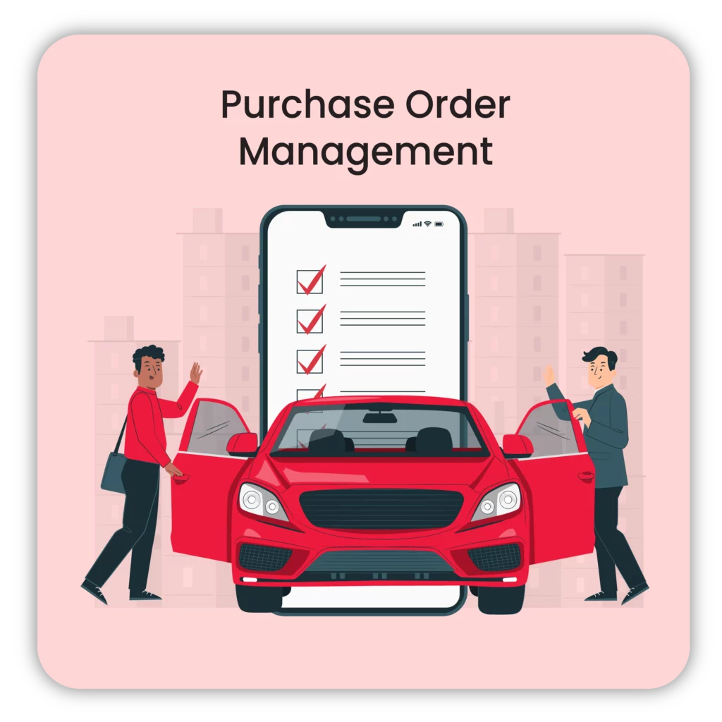Purchase Order Management - Automobile Billing Software