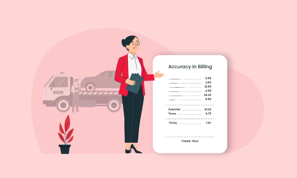 Accuracy In Billing - Towing Invoice App