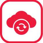 Cloud-Based Accessibility & Data Backup Icon 