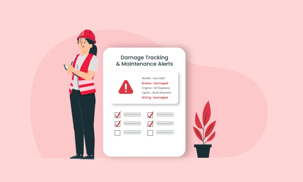 Damage Tracking And Maintenance Alerts