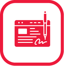 Digital Signature And Photo Capture Icon 