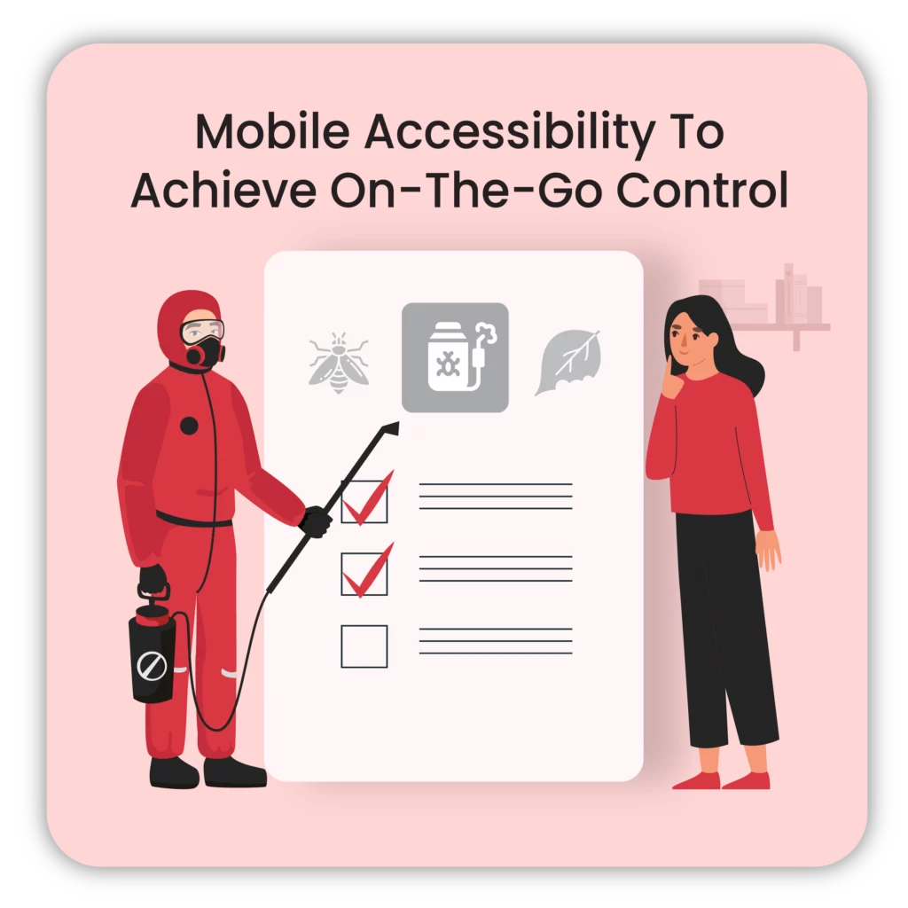 Get mobile access of pest control software