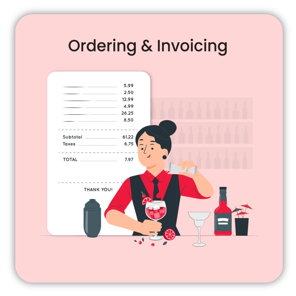 Bar inventory management software simplifies ordering and invoicing process