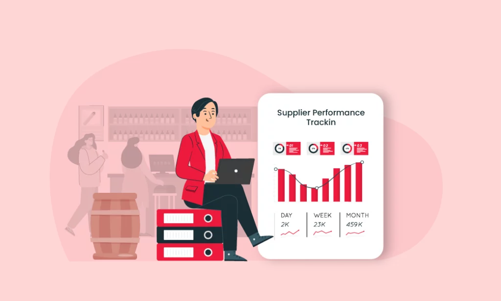 Vyapar's bar inventory management software simplifies supplier performance tracking