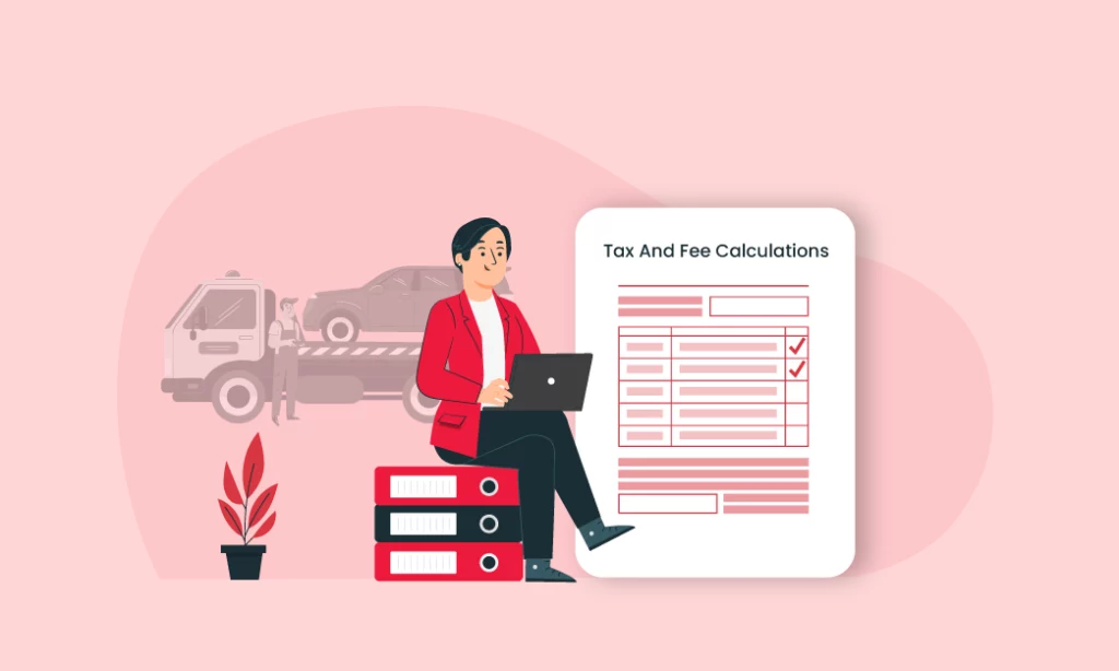 Tax And Fee Calculations - Towing Invoice App