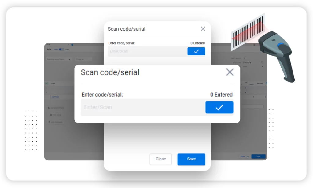 Barcode Scanner - Billing Software In Excel