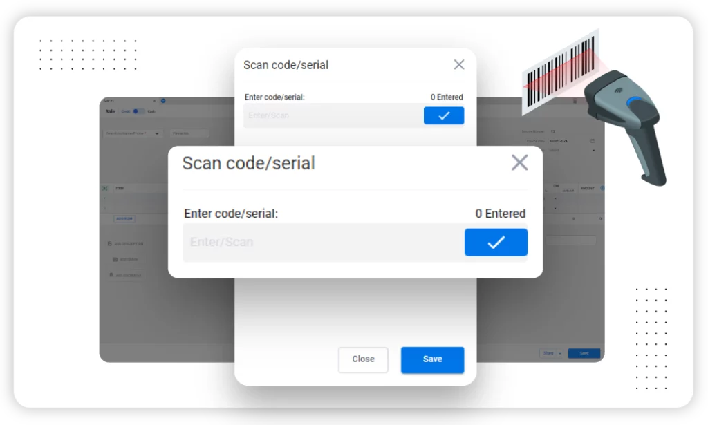 Barcode Scanning Integration in Vyapar