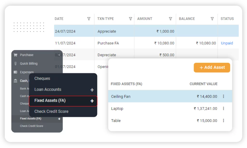 Get detailed asset history and audits on the app