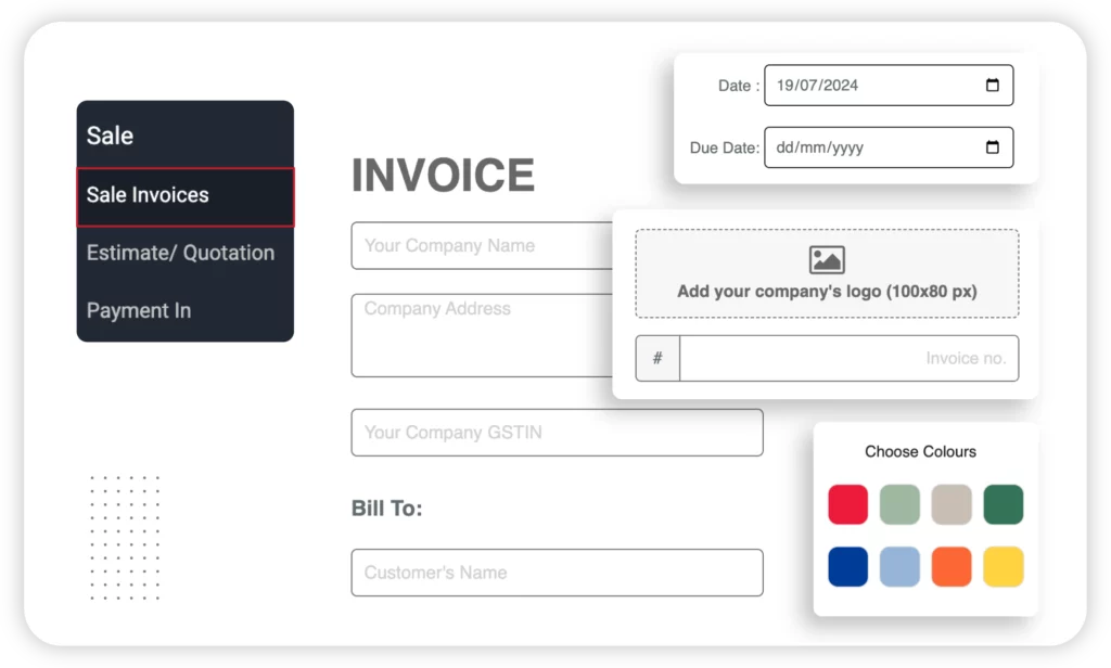 Sales & Invoice Generation : Vyapar