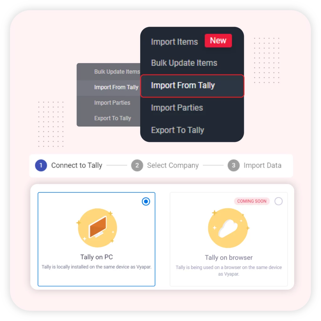 Vyapar Integrates third party APIs