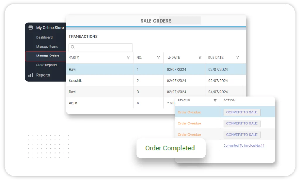 Re-order Management - Medical Shop Billing Software