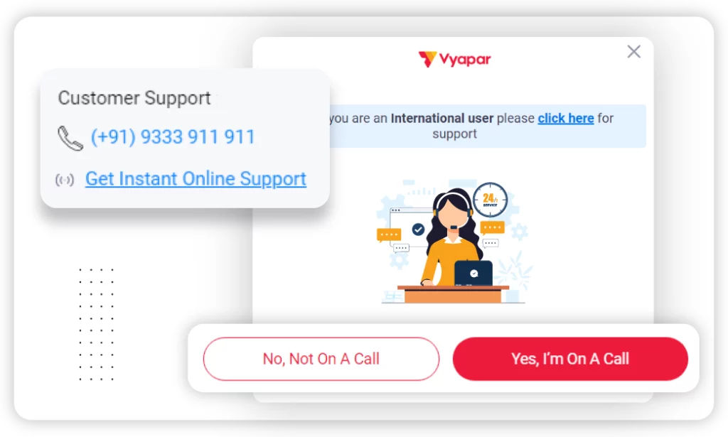 Contact Customer Support