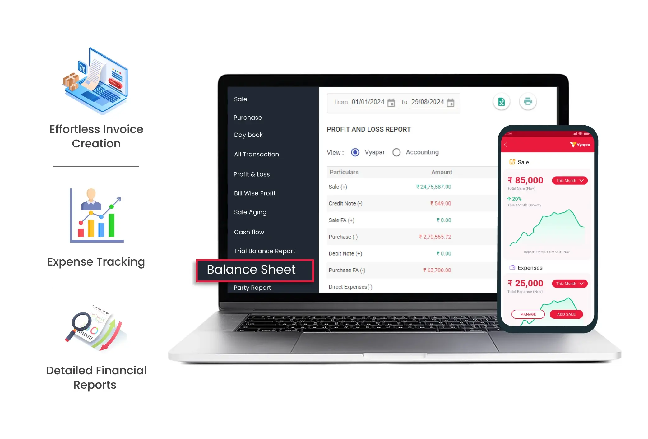 Sole Trader Accounting App