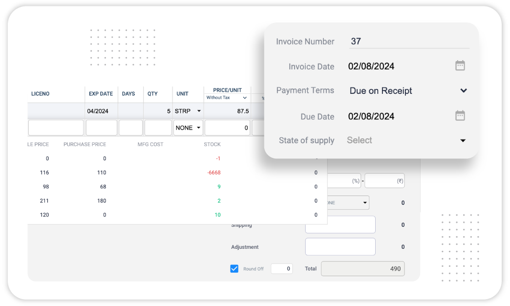 Automatic Invoice Numbering