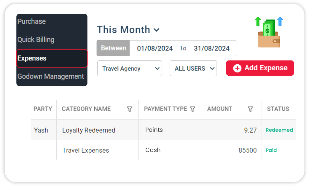 Expense and Payment Tracking