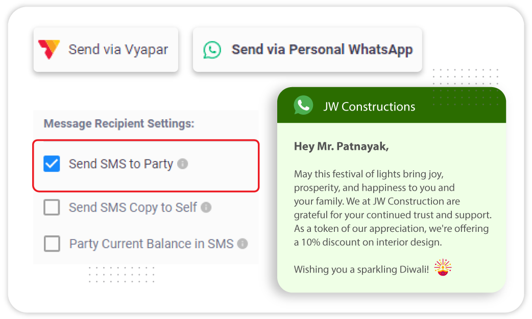 WhatsApp integration